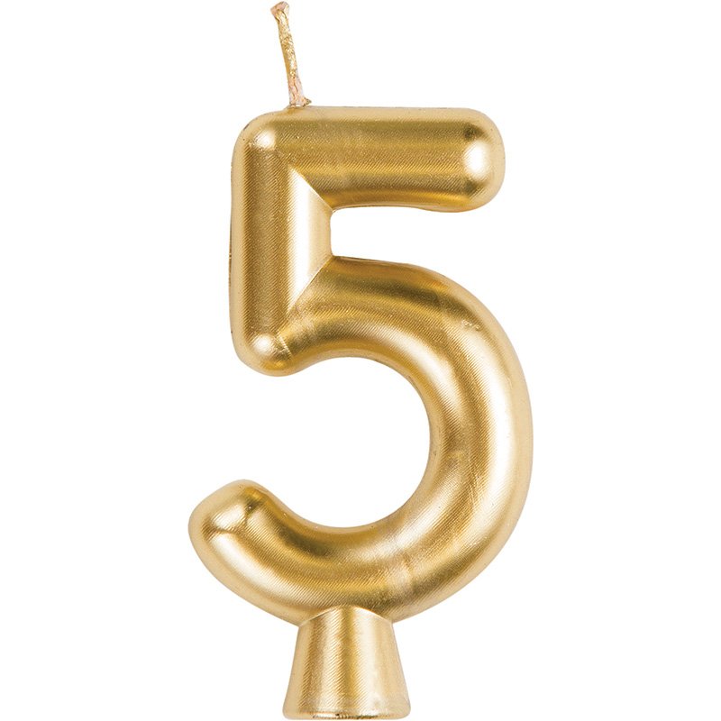 Candela numero 5 oro