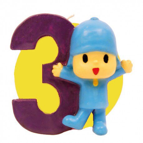 Candela numero 3 Pocoyo