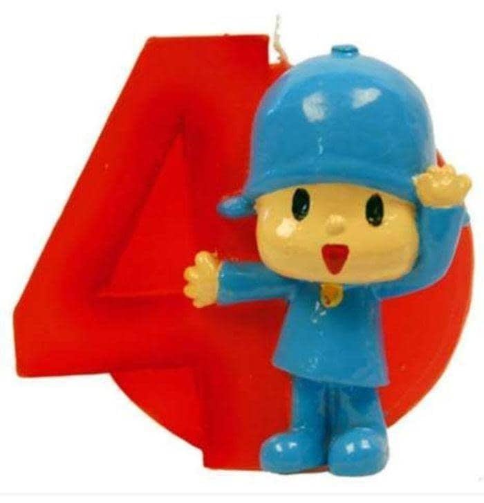 Candela numero 4 Pocoyo