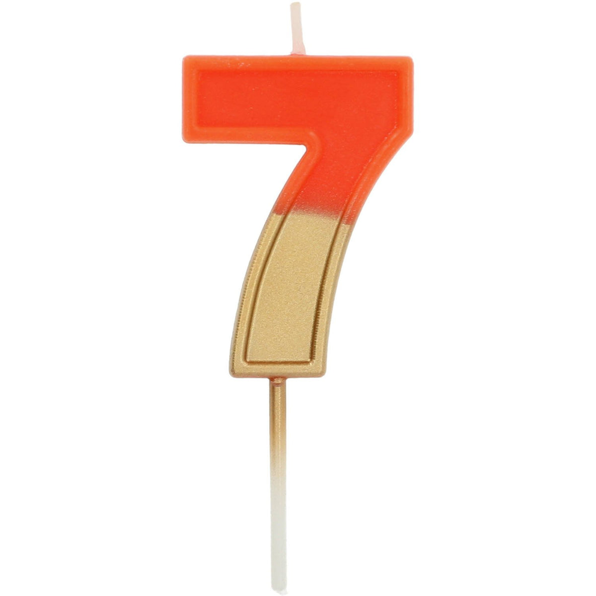Candela Numero 7 Bicolore 5 cm