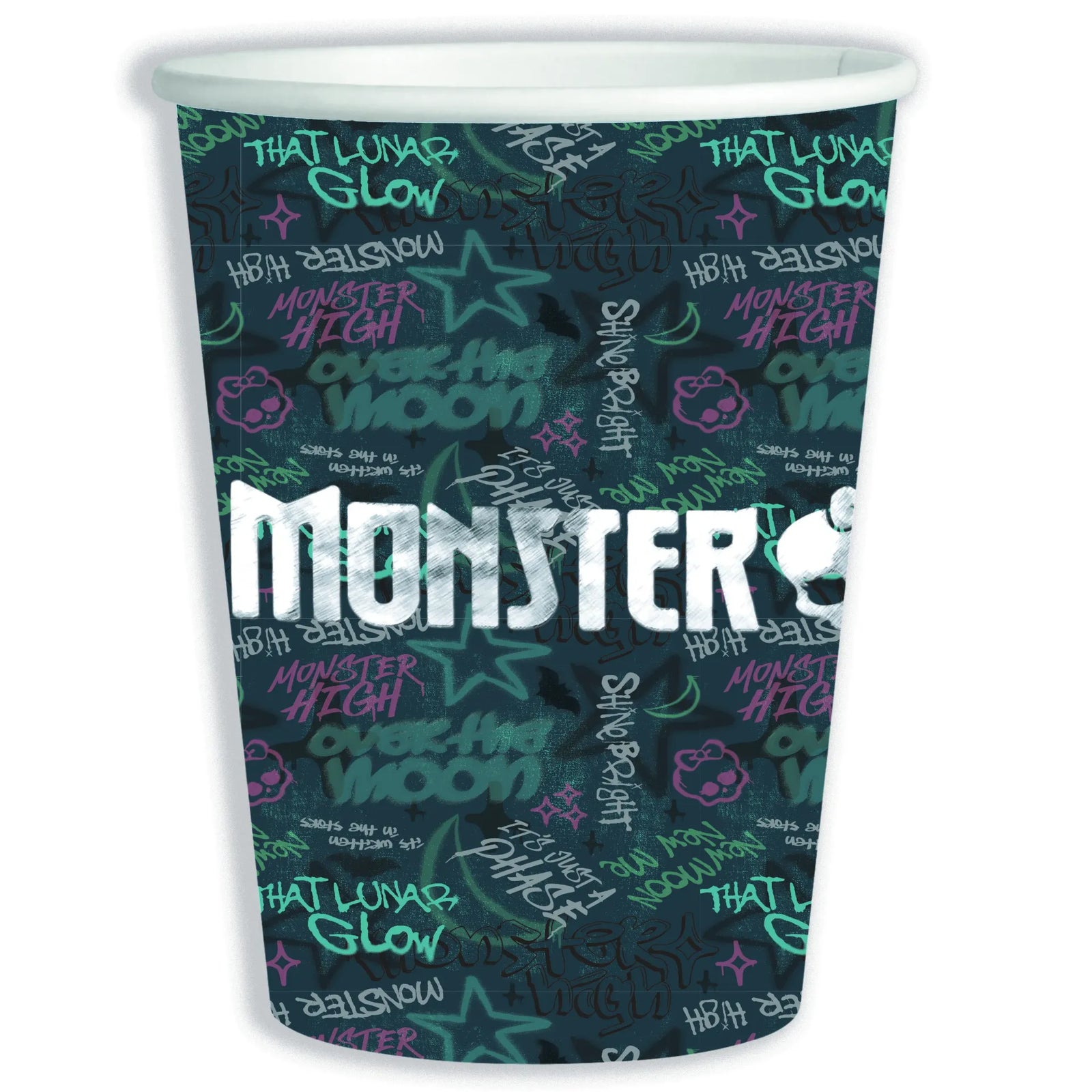 8 Bicchieri Monster High Adulti